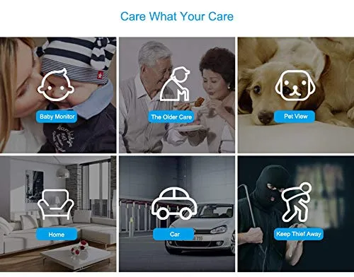 Pet Dog Camera, WiFi Cam with Audio and Video