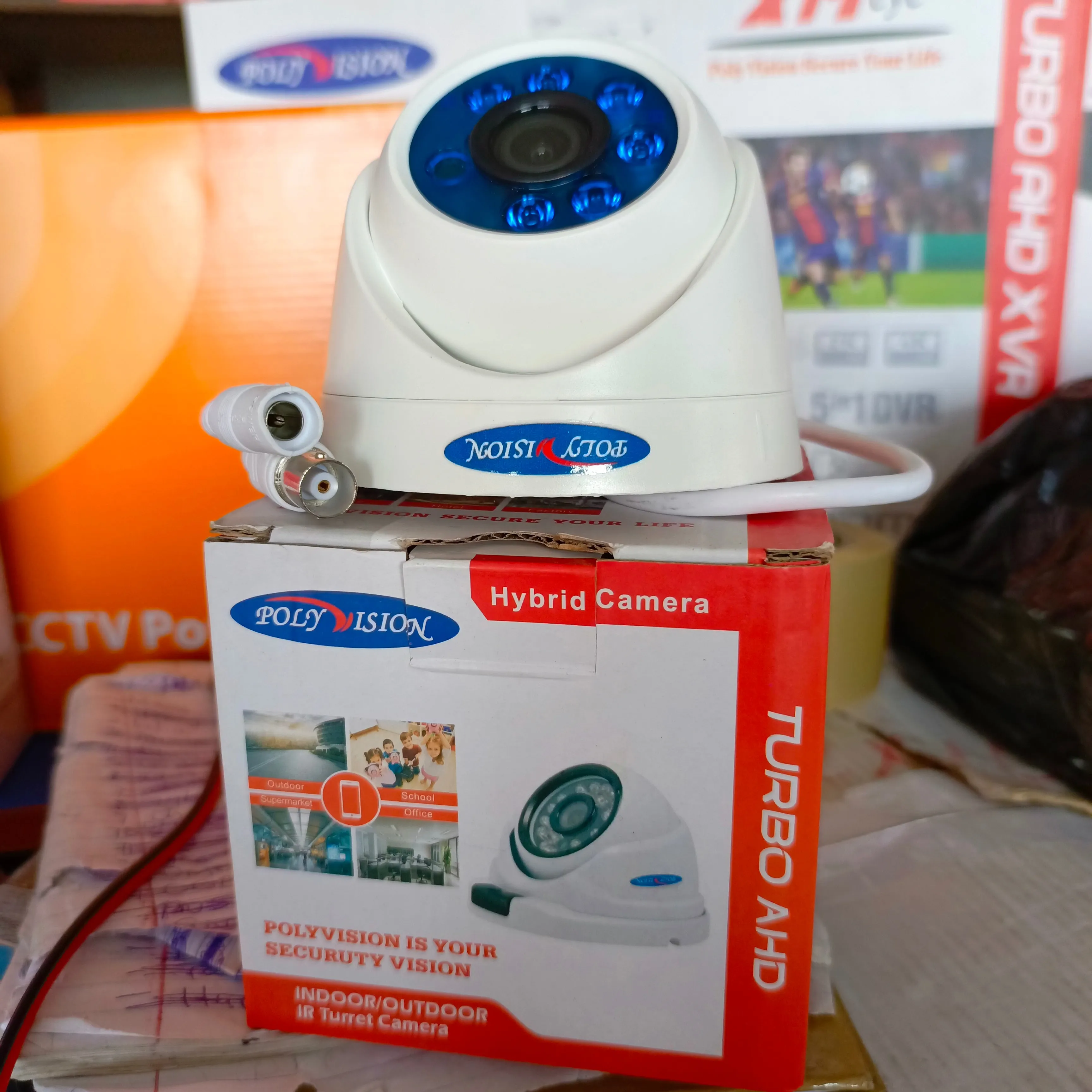 POLYVISION POLY-5014V IR-CCD Color Turret Camera (2.8mm 2MP Lens) - Brand New