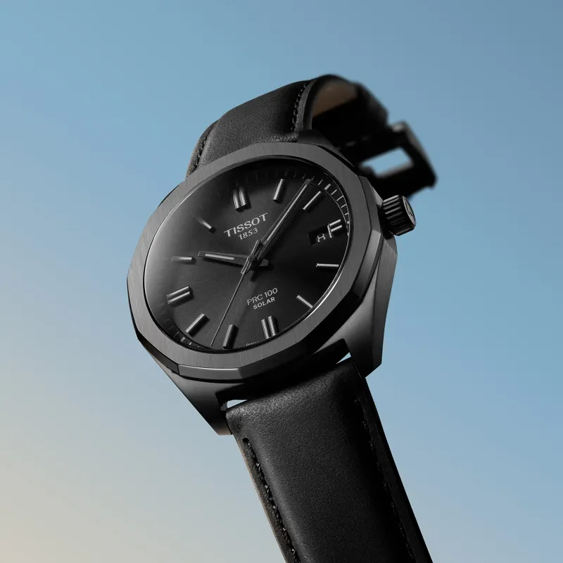 PRC 100 SOLAR Black 39MM Watch