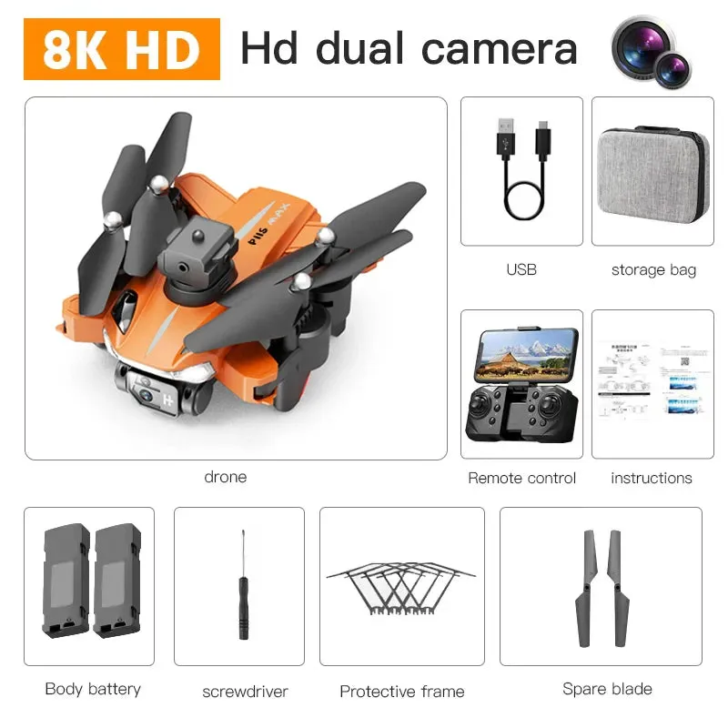 Pro Max Drone 8K 5G GPS Professional HD Photography Dual-Camera Obstacle Avoidanc Brushless Quadrotor