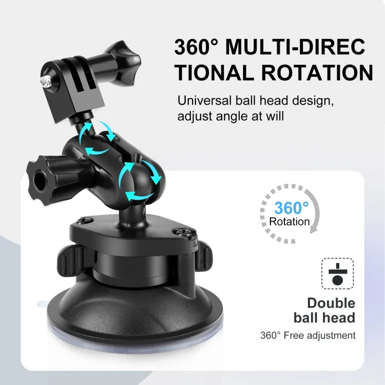 PULUZ Magic Arm Suction Cup Mount (Black)
