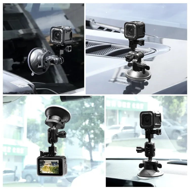 PULUZ Magic Arm Suction Cup Mount (Black)
