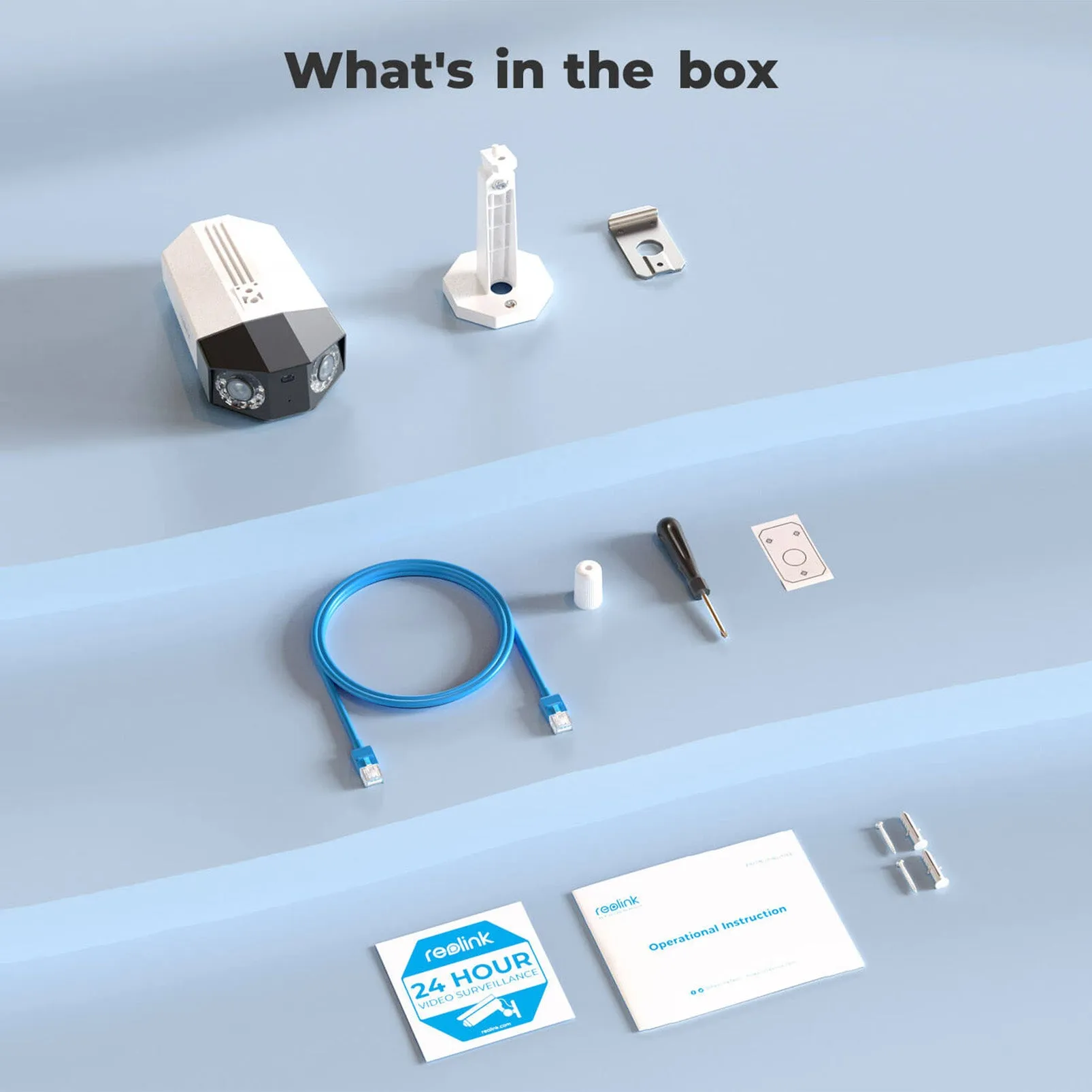 Reolink Duo 4MP Dual-Lens Outdoor Wired PoE Security Camera | 150 Degree Ultrawide View, Smart AI Person/Vehicle Notifications