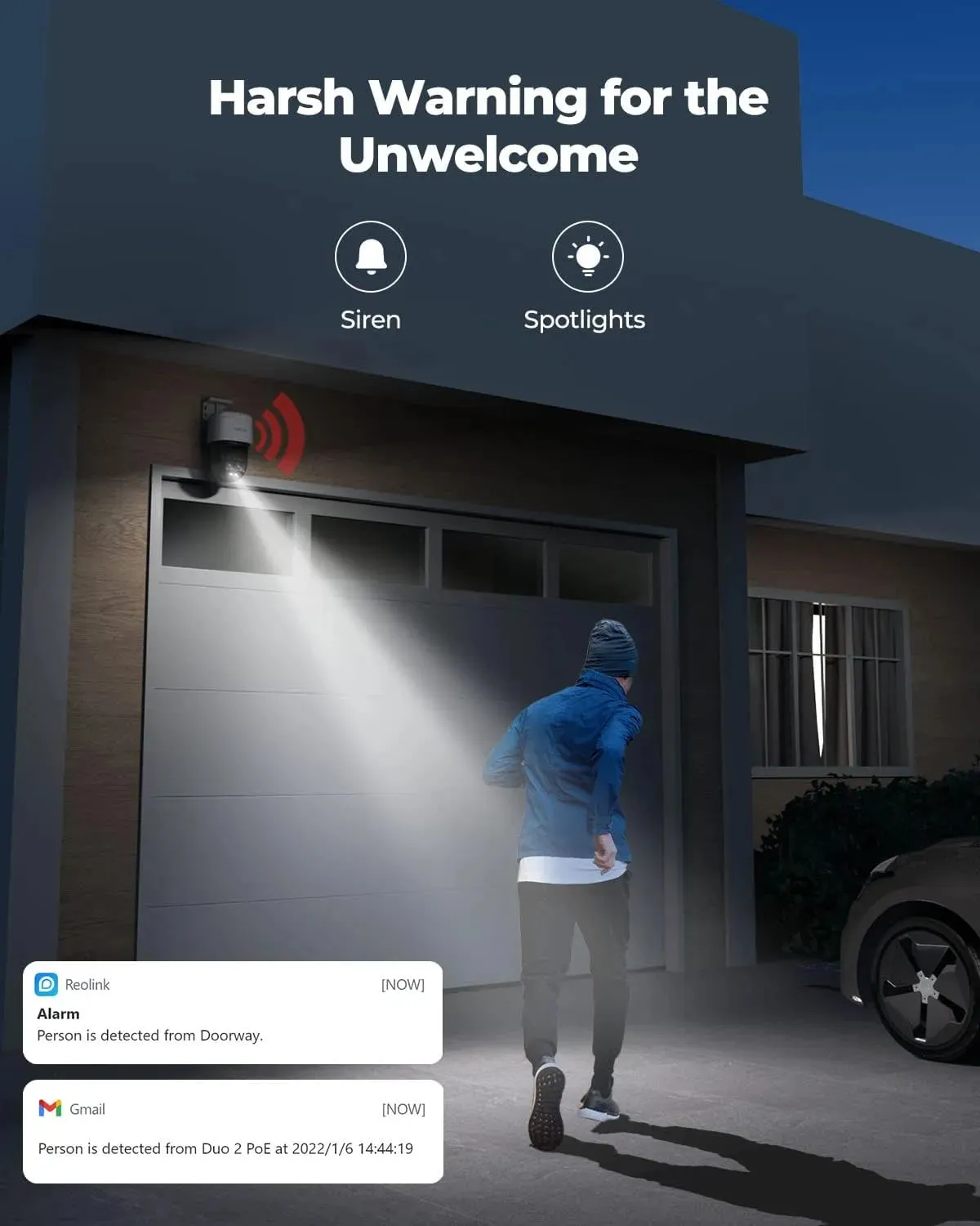 REOLINK PTZ Security Camera System 4K, IP PoE 360 Camera with Dual-Lens - $85