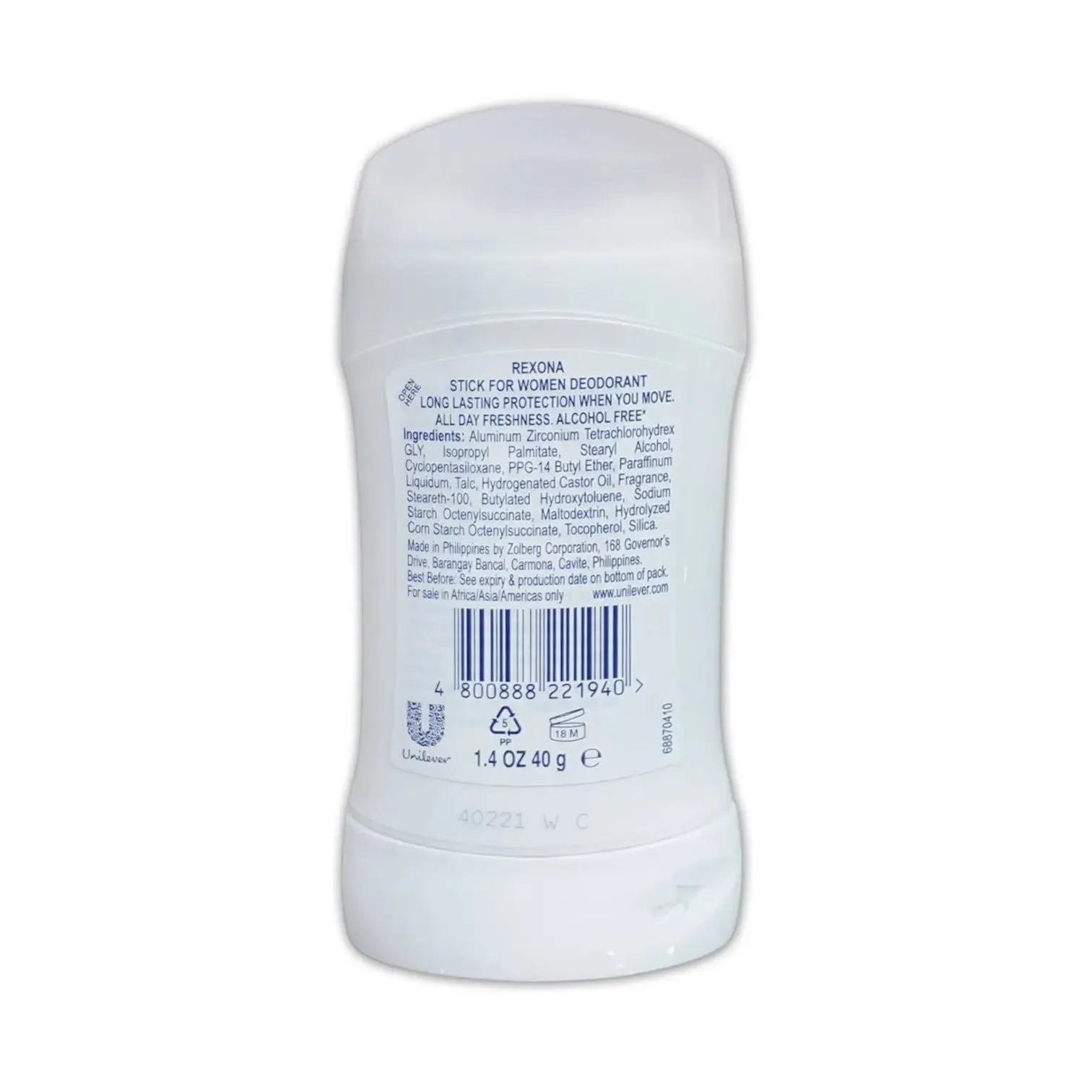Rexona Bamboo Anti-Perspirant Deodorant 40g