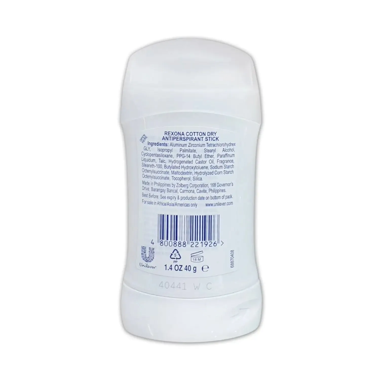 Rexona Bamboo Anti-Perspirant Deodorant 40g