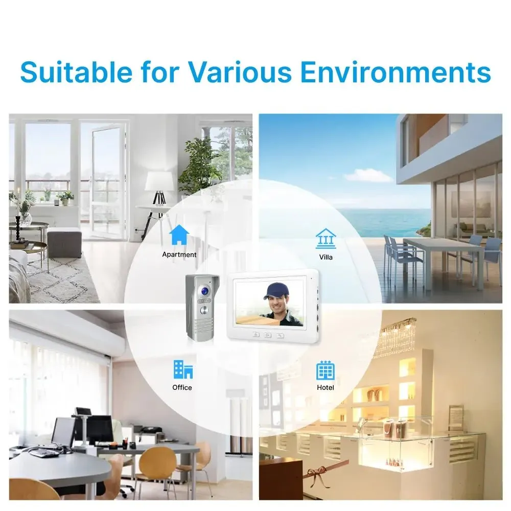 RL-C07F-TY Smart Home Video Doorphone 7" Tuya Smart Video Door Phone