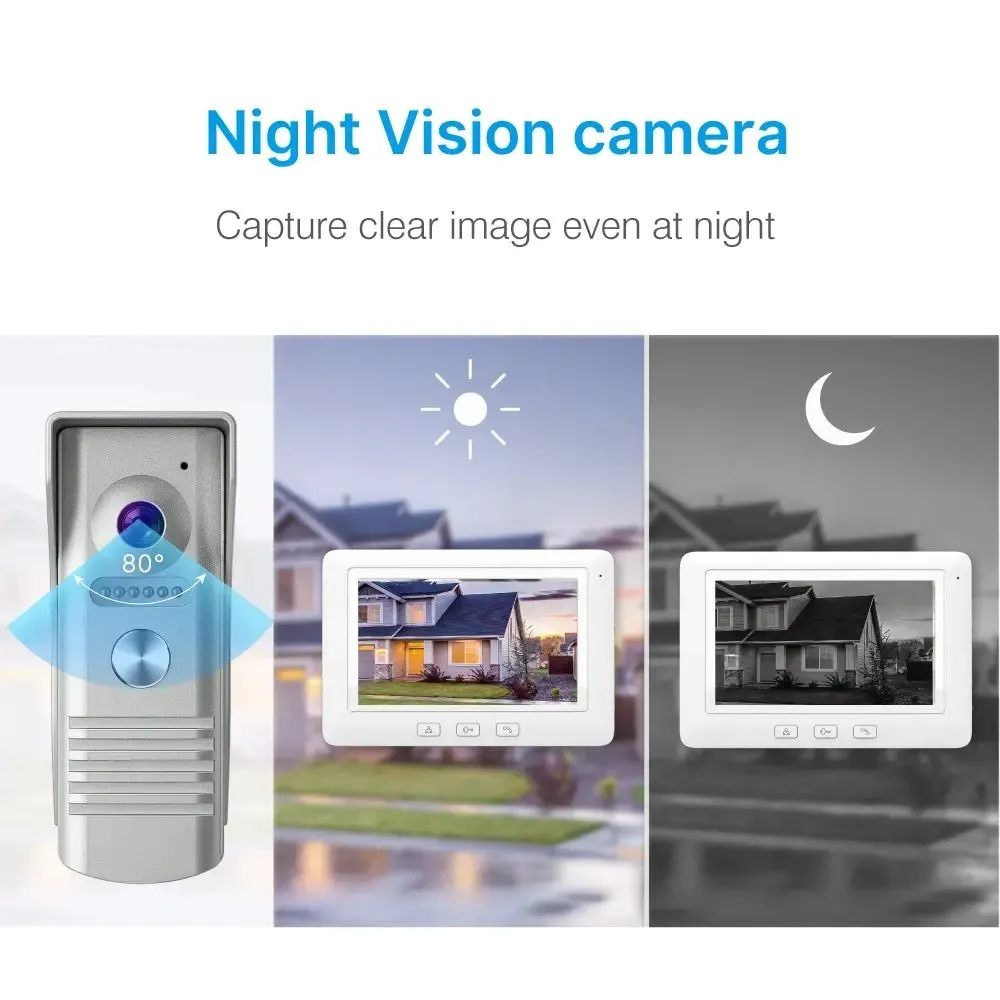 RL-C07F-TY Smart Home Video Doorphone 7" Tuya Smart Video Door Phone