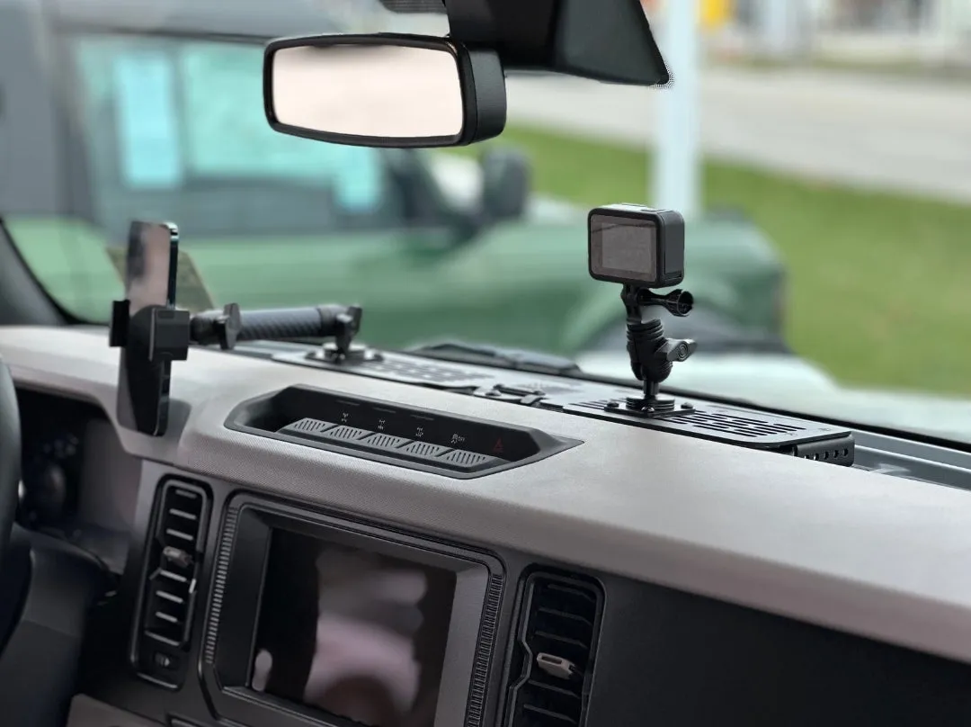 RubiGrid® 2021  Ford Bronco Platform Dash Mount Device Phone Holder
