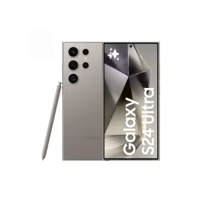 SAMSUNG Galaxy S24 Ultra, AI Phone, 256GB Storage, Titanium Gray, 12GB RAM, Android Smartphone, 200MP Camera, S Pen, Long Battery Life (UAE Version)