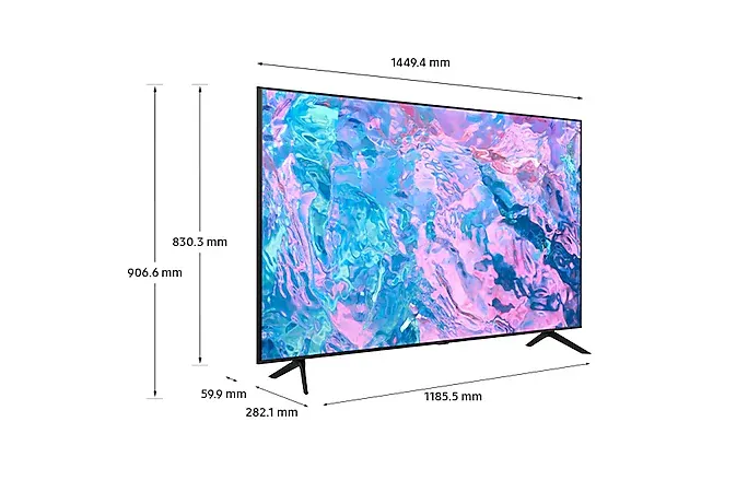 Samsung UA50CU7000KXXS 50" Crystal UHD CU7000 4K Smart TV (2023)