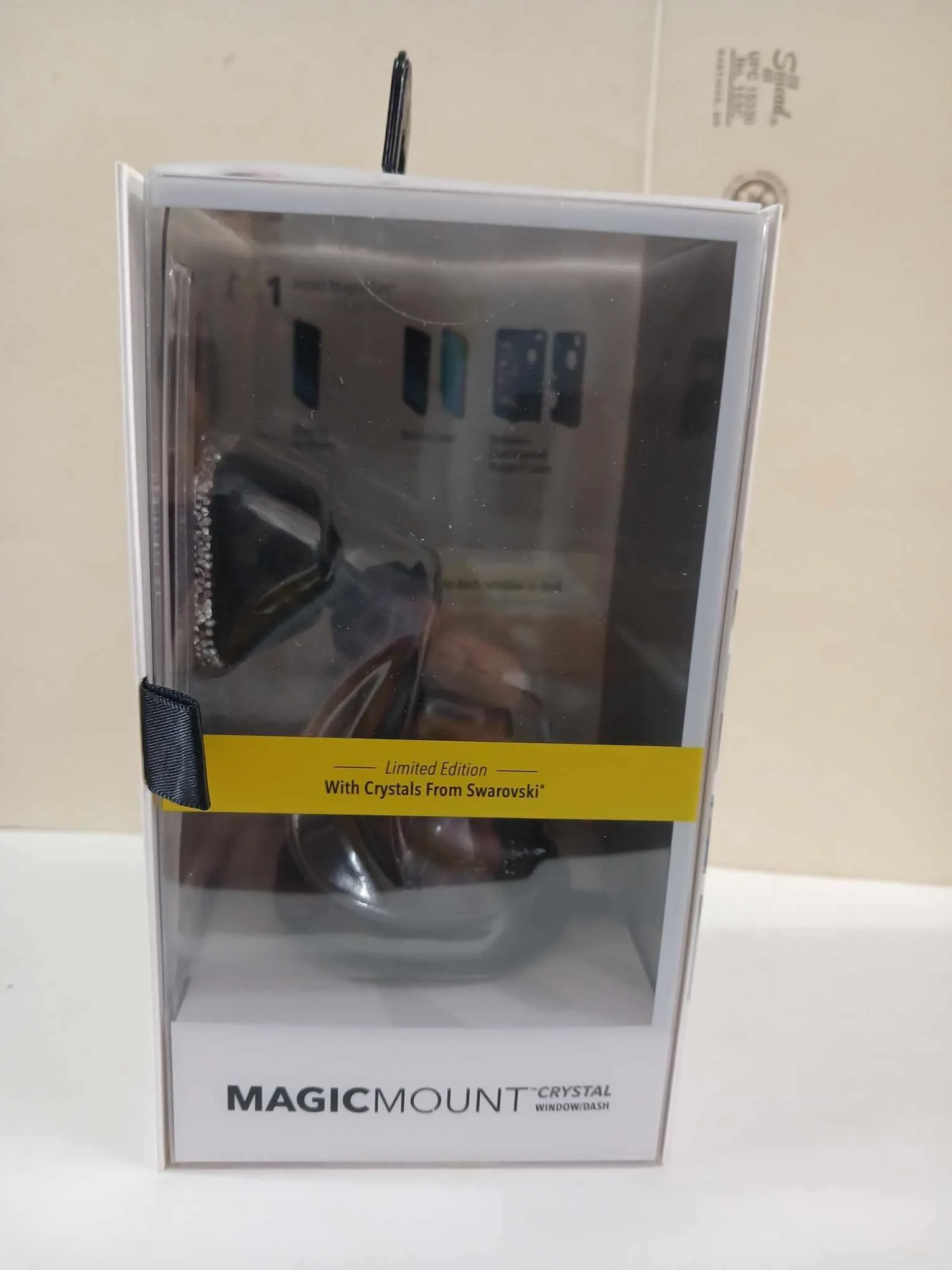 SCOSCHE - MSW5WD-XTPR1 MagicMount Swarovski Crystal Limited Edition Pro Universal Magnetic Phone/GPS Suction Cup Mount