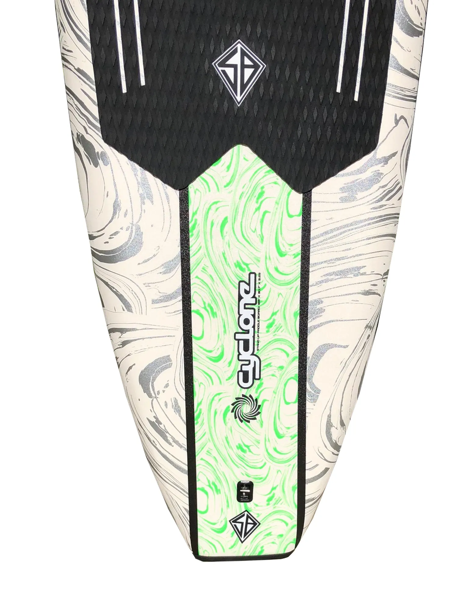 Scott Burke 10'6 Cyclone Classic Foam Stand Up Paddleboard Package
