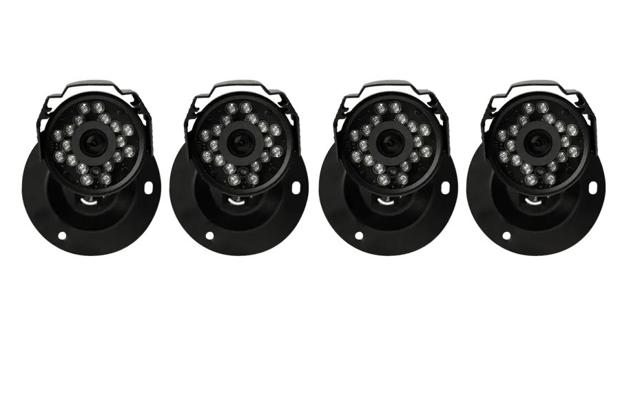 Security cameras with night vision (4 Pack)