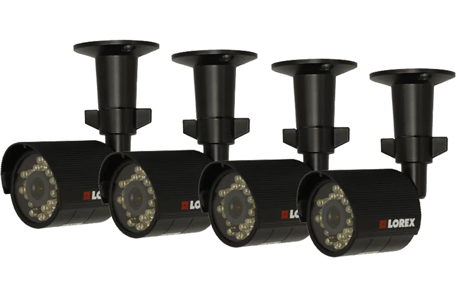 Security cameras with night vision (4 Pack)