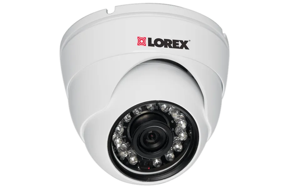Security dome camera outdoor with 75FT night vision