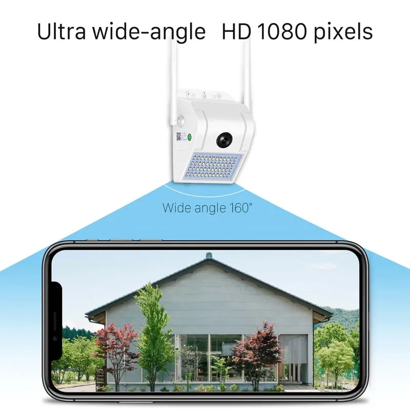 Security Light with Wireless Security Camera