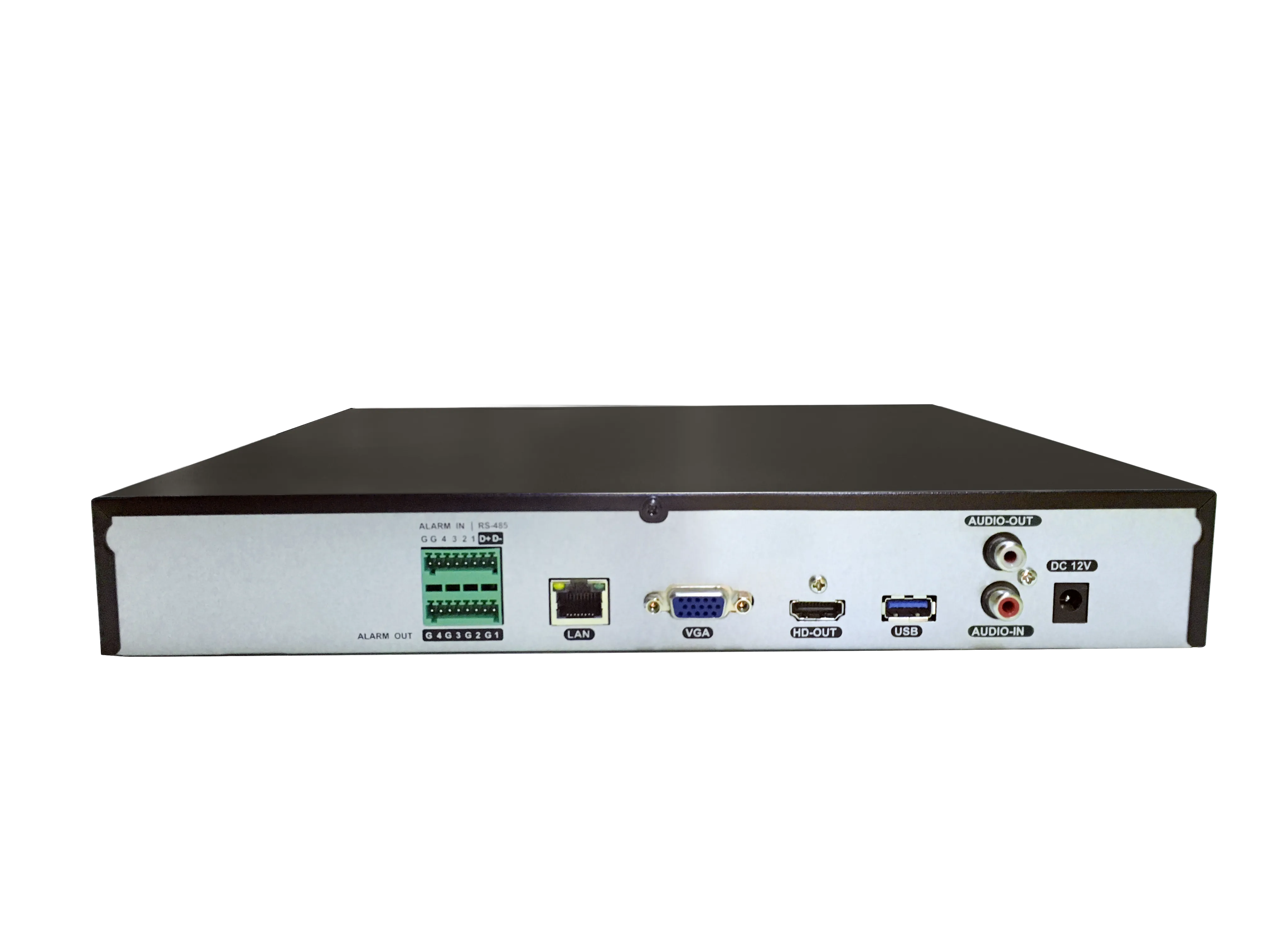 Silarius Pro Series SIL-NVRAI166 36-Channels 4K AI NVR Gigabit 12MP Face Recognition, Face comparison, NVR, 6TB HDD