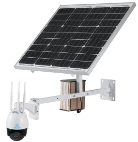Silarius SIL-SOLARPTZX224G60W40AH PTZ 5MP 3G/4G X22 Optical zoom w/Solar Power: 60W 40AH (CamhiPro app)