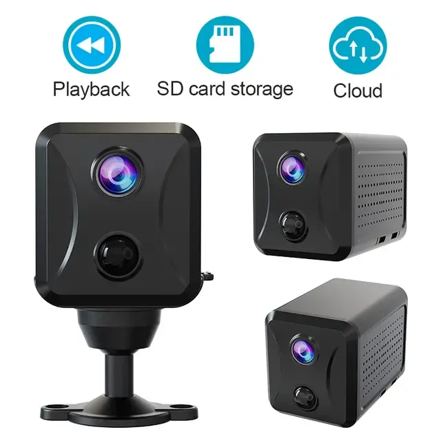 SLX Smart 4G Mini Battery Powered Surveillance Camera with PIR Motion Detection Sensor and Built-in WiFi - Brand New