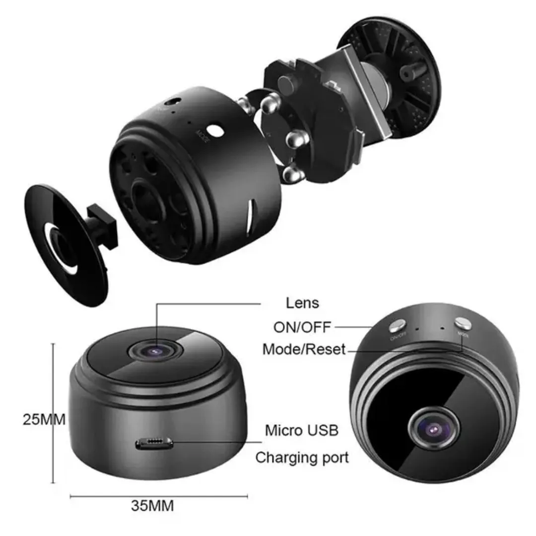 SLX Surveillance IP Camera with Built-in WiFi and Motion sensor (3.66mm 1.3MP) - Brand New