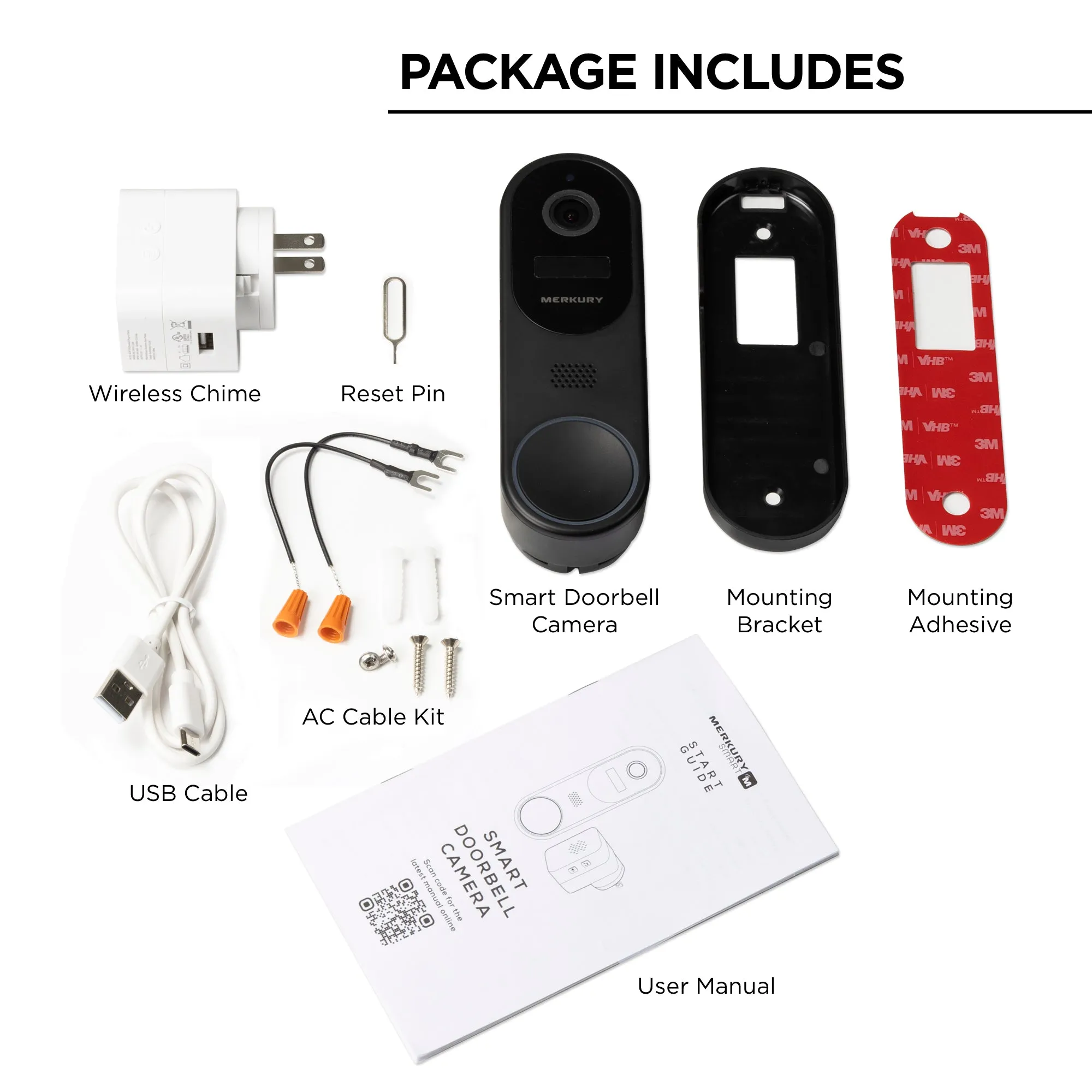 Smart Doorbell Camera, 1080p