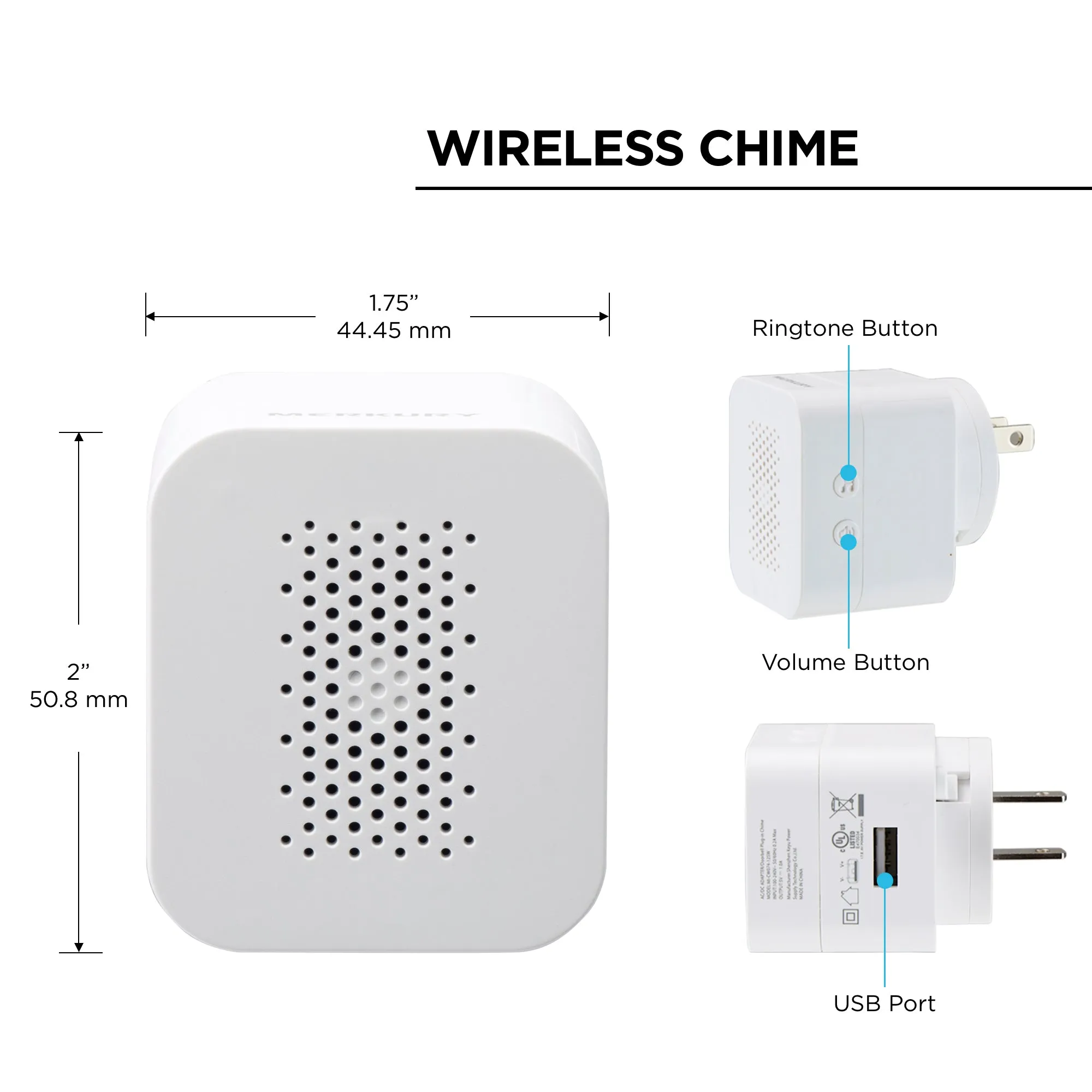 Smart Doorbell Camera, 1080p