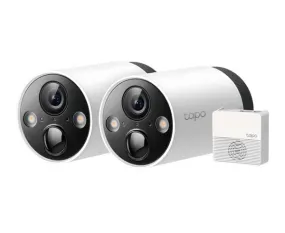 Smart Wire-Free Security Camera System, 2-Camera System
