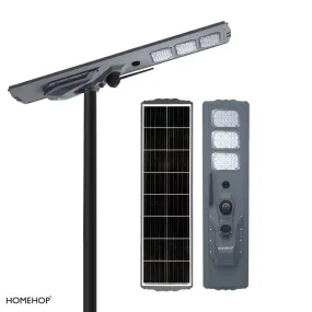Solar Street Lamp 600W  For Outdoor Security CCTV Camera With Motion Sensor Light For Outside House, Garden and Roadways