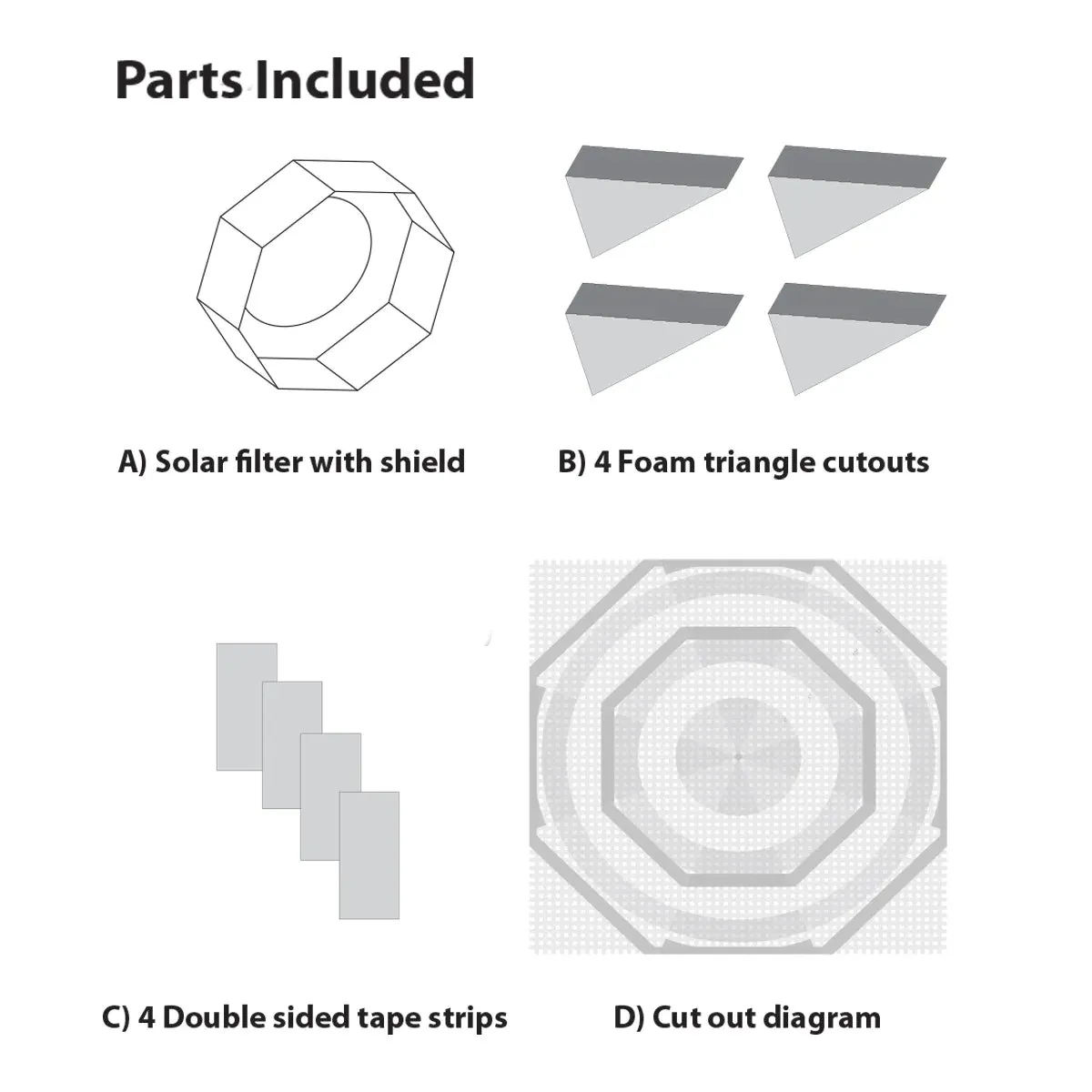 Sun Catcher Trim-To-Fit Solar Filter