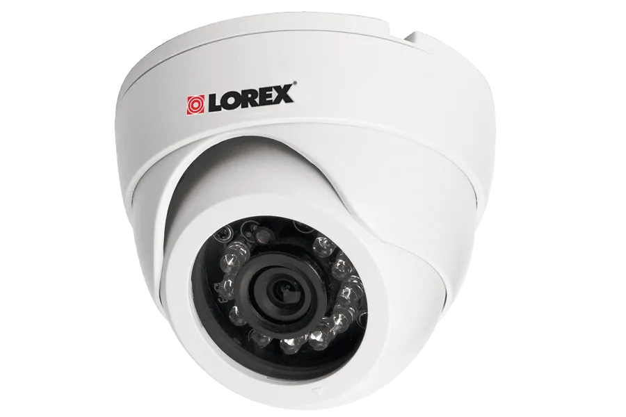 Super resolution Indoor night vision dome security camera