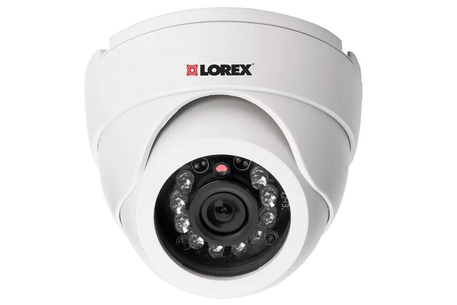 Super resolution Indoor night vision dome security camera