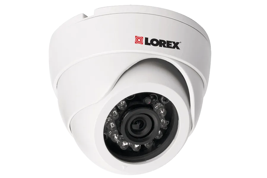 Super resolution Indoor night vision dome security camera