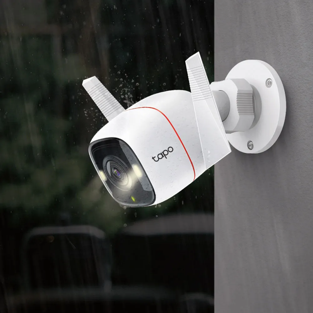 Tapo C320WS Wi-Fi Outdoor Security Camera 4MP 3.18mm (Mic) (Full Color)