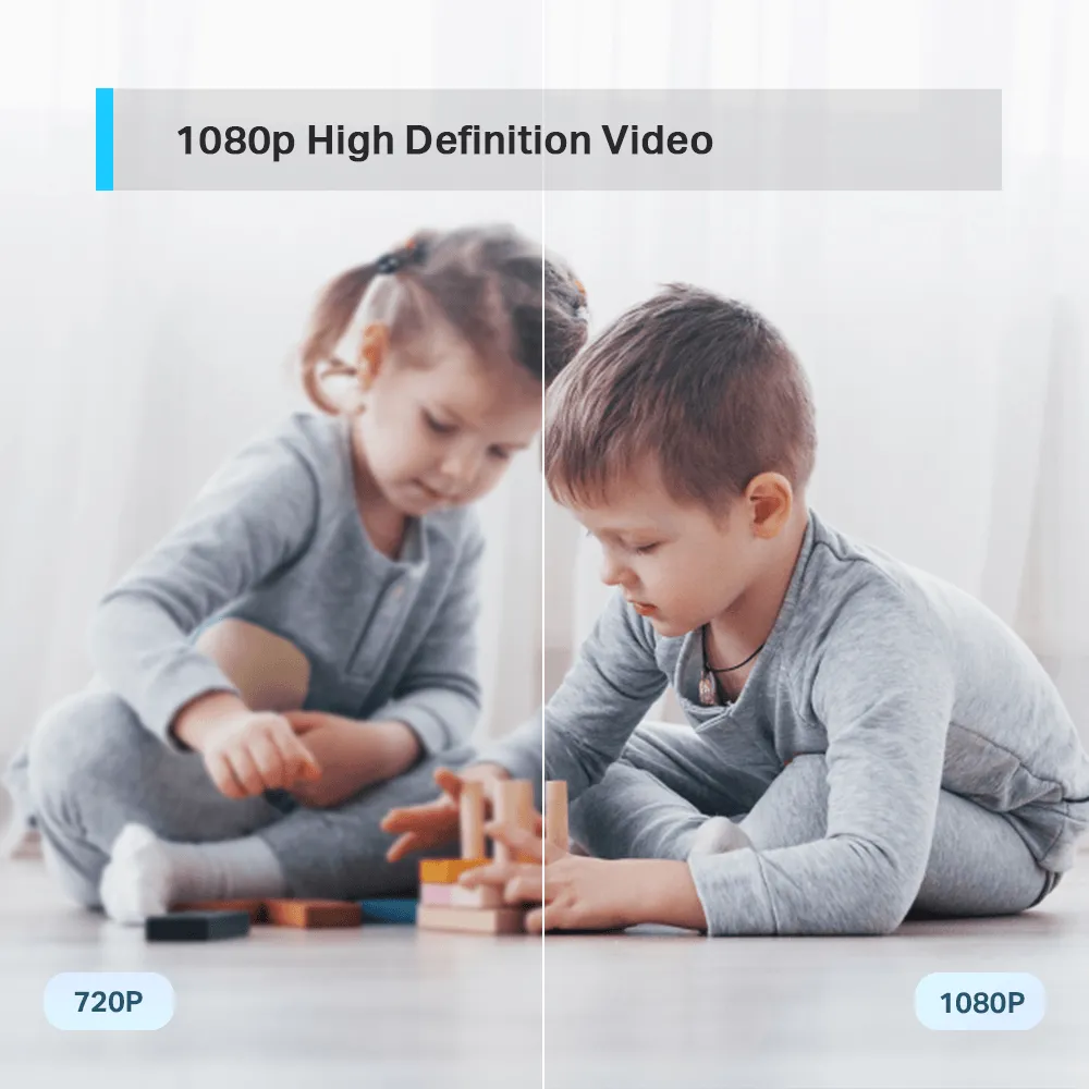 Tapo TC70 Wi-Fi Pan & Tilt Indoor Security Camera 2MP 4mm (Mic)