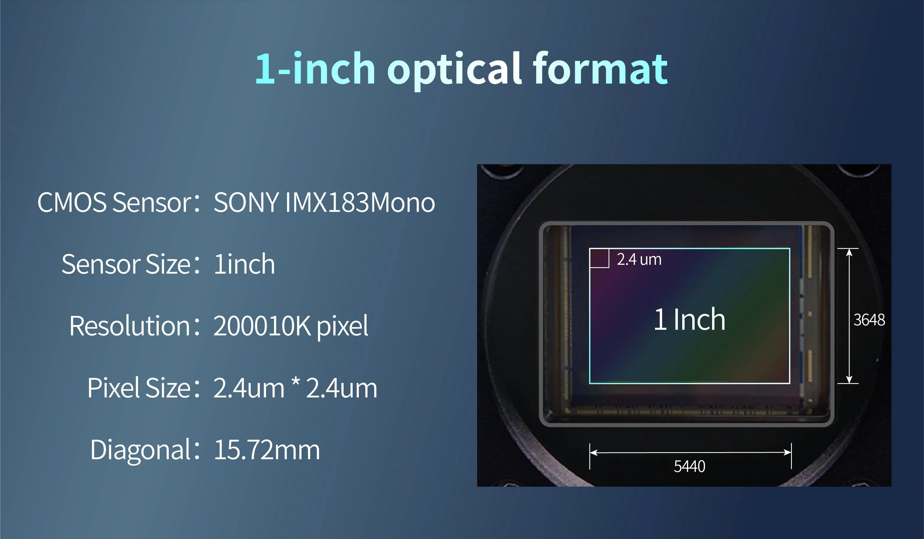 ToupTek SONY IMX183 Color Imager (ATR3CMOS20000KPA-C2)