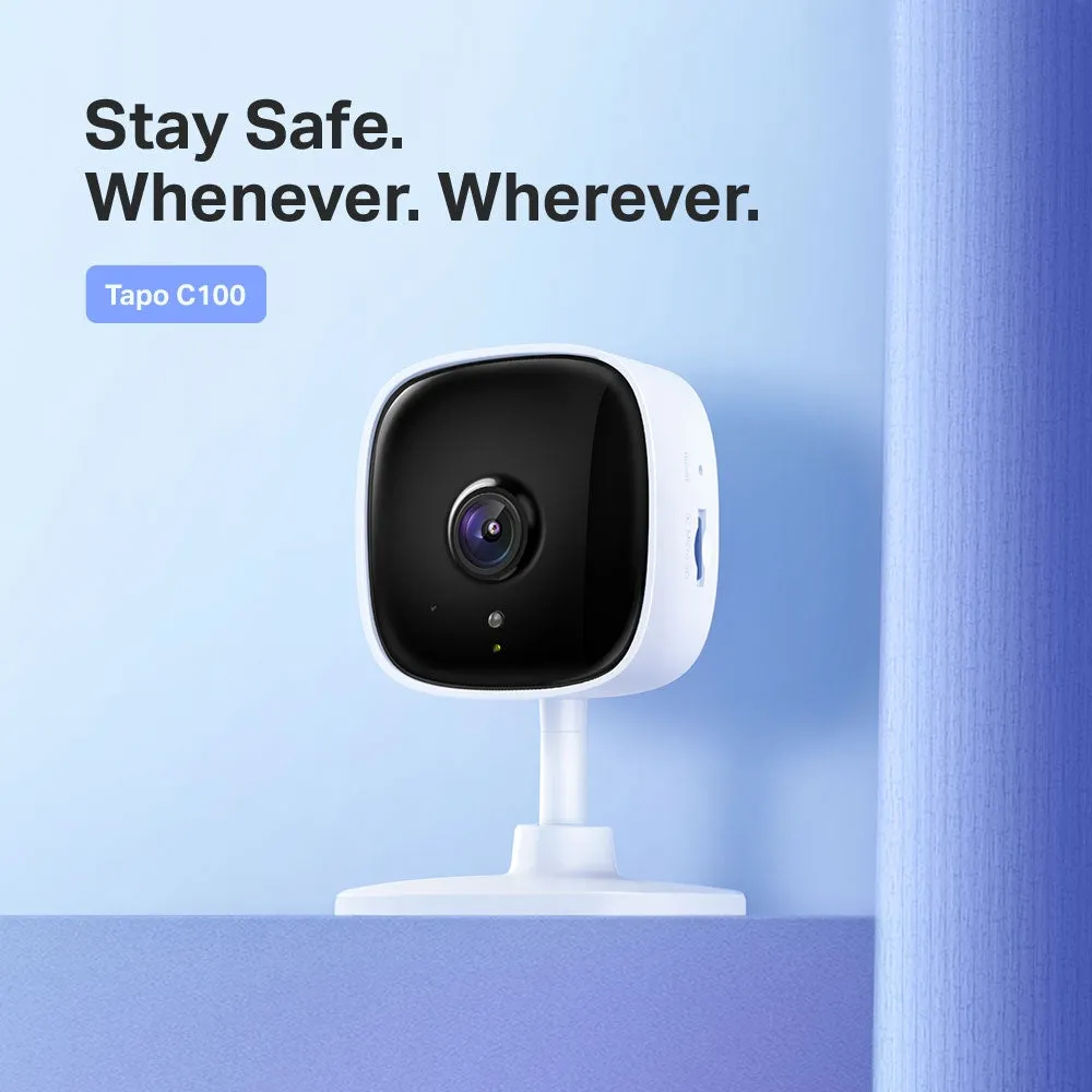 TP-Link Tapo C100 / C110 1080P Full HD Wireless WiFi Smart Security Surveillance IP Camera