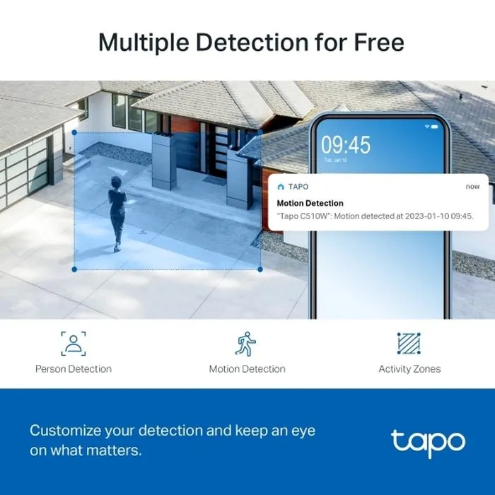 TP-Link Tapo TAPO C510W Outdoor Pan/Tilt Security WiFi Camera