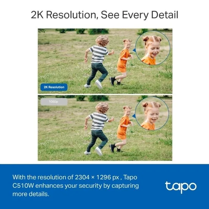 TP-Link Tapo TAPO C510W Outdoor Pan/Tilt Security WiFi Camera