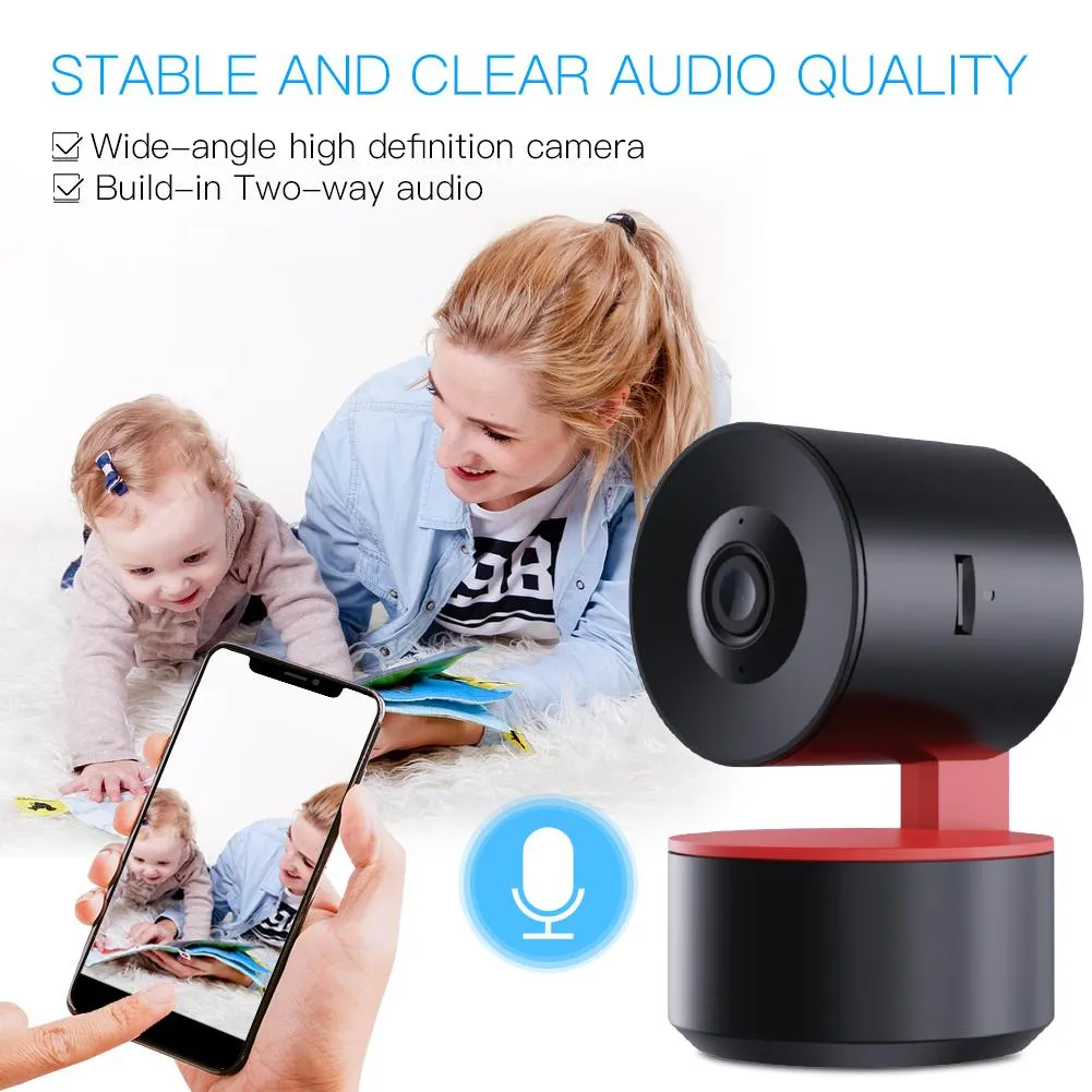 Tuya PTZ WiFi IP Camera Indoor Smart Automatic Tracking 1080P Wireless Security Camera AI Human Detection