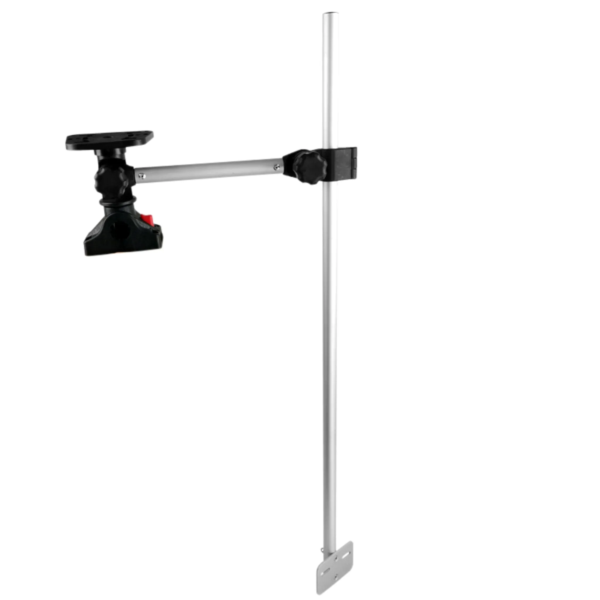 Universal Portable Transducer Bracket & Fishfinder Mount (Base Mounted)