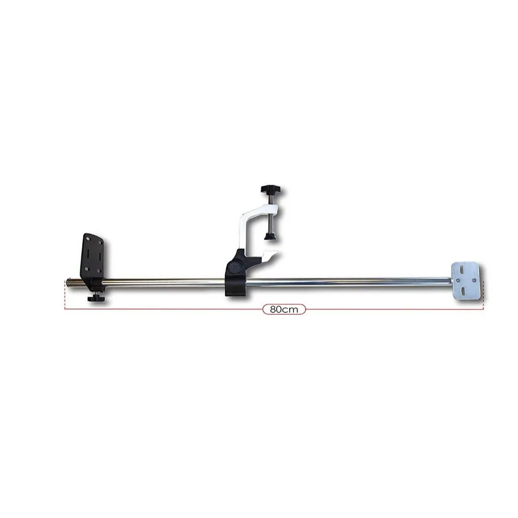 Universal Portable Transducer Bracket & Fishfinder Mount (Clamp Mounted)