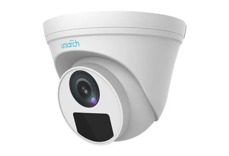 Uniarch 4MP IR Fixed Eyeball Turret Security Camera, Model IPC-T124-APF28K-LM