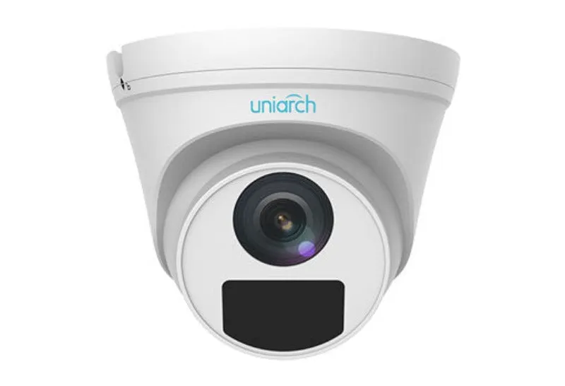Uniarch 4MP IR Fixed Eyeball Turret Security Camera, Model IPC-T124-APF28K-LM