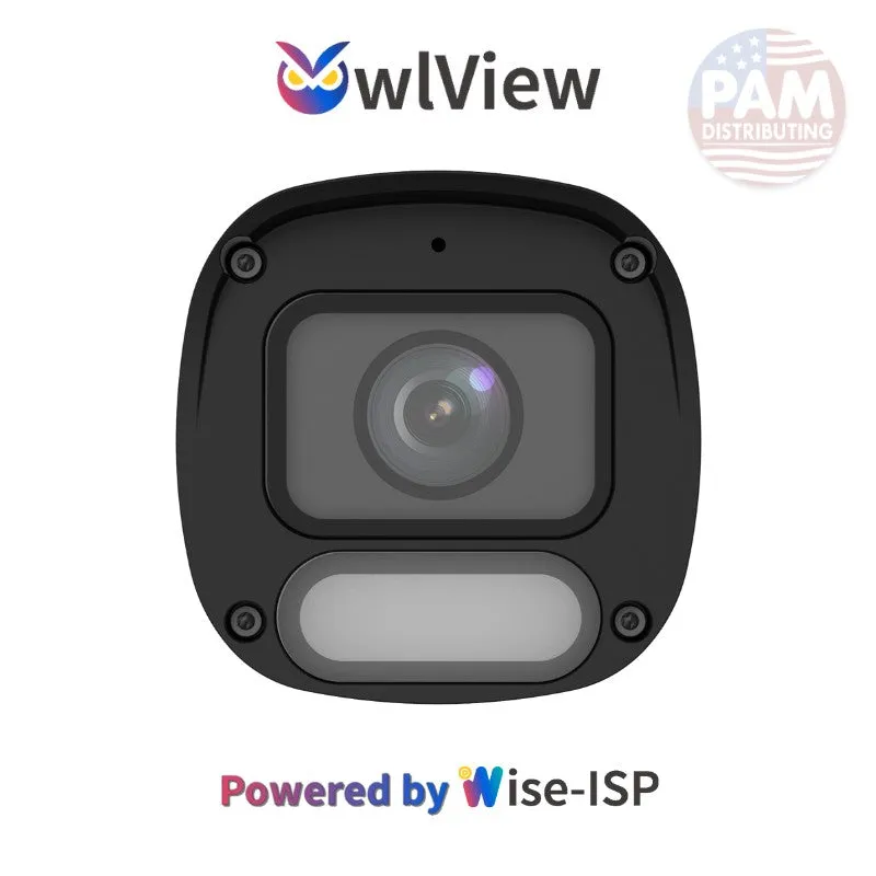 UNIVIEW IPC2314SR-ADF28KM-WP: 4MP ColorHunter w/ Wise-ISP Fixed Bullet Camera