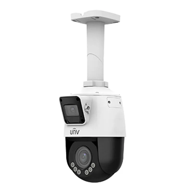 UNIVIEW IPC9312LFW-AF28-2X4: 2MP x2 LightHunter Dual-Lens Panoramic PTZ Camera