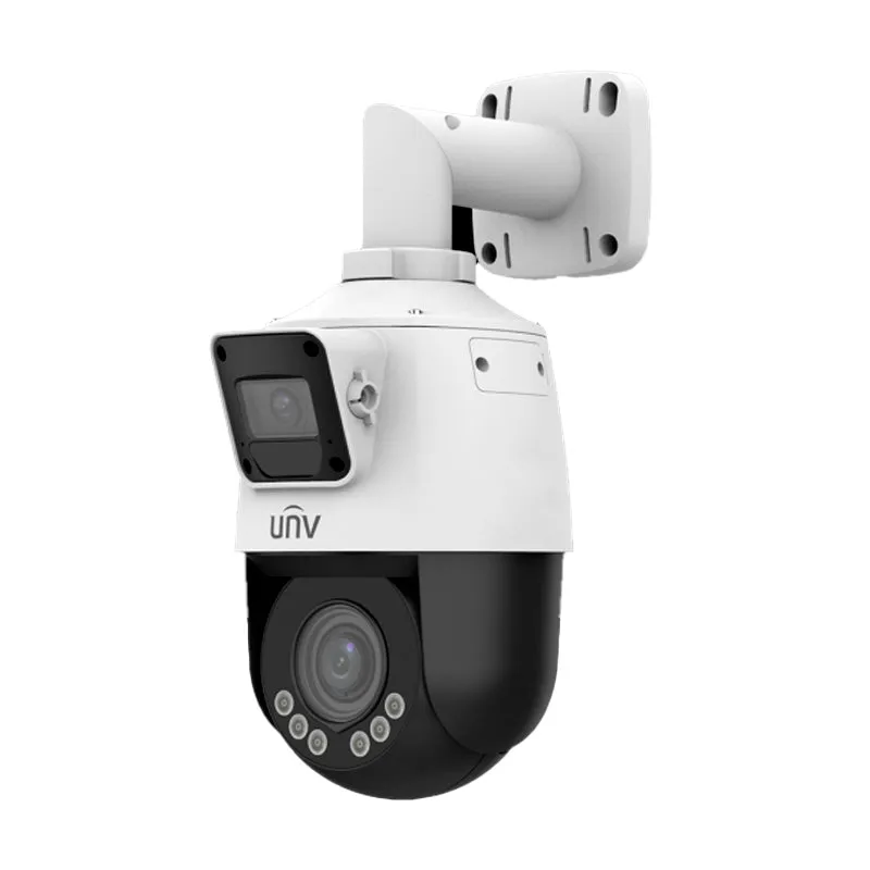 UNIVIEW IPC9312LFW-AF28-2X4: 2MP x2 LightHunter Dual-Lens Panoramic PTZ Camera
