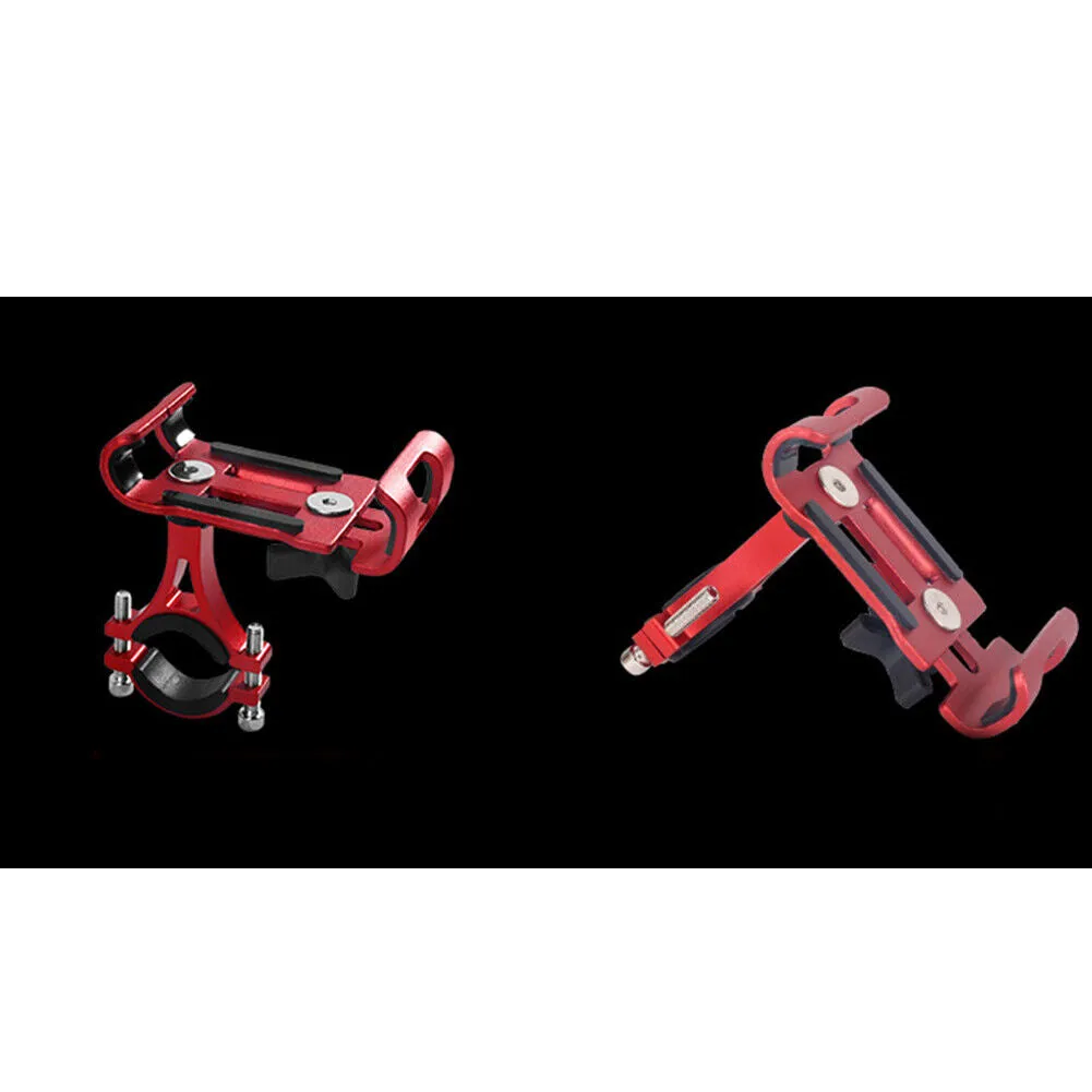 US 2-4 Pcs Motorcycle Bike Phone Stand Aluminum Mobile Holder Mount Handlebar