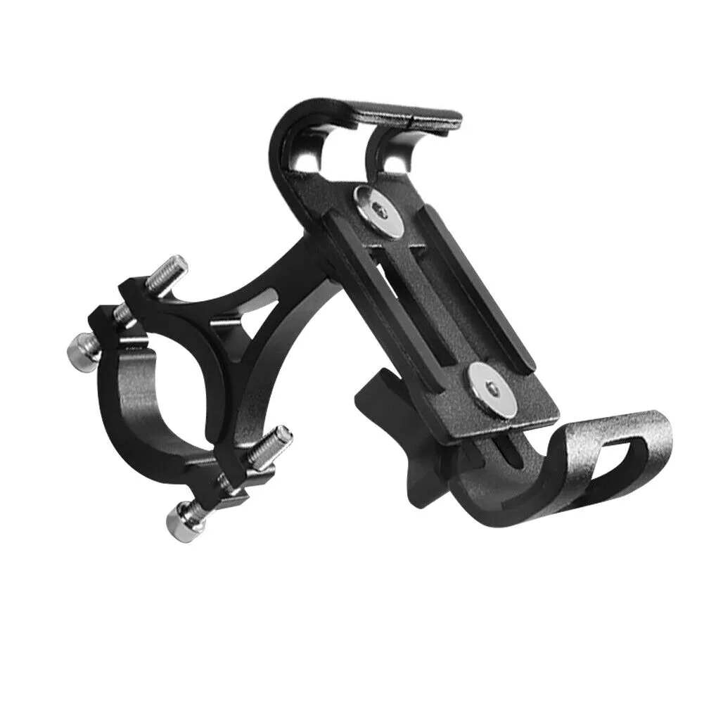 US 2-4 Pcs Motorcycle Bike Phone Stand Aluminum Mobile Holder Mount Handlebar