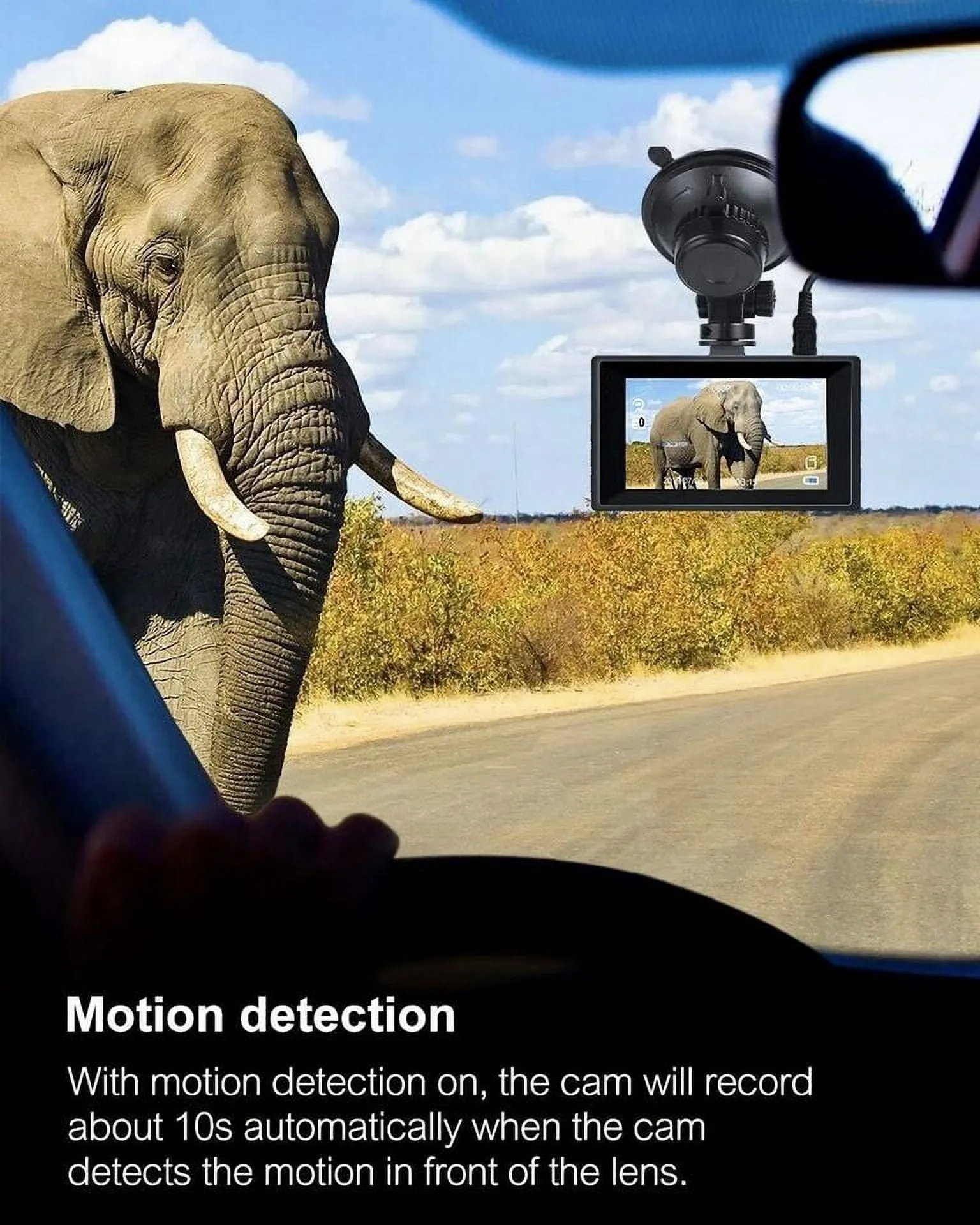versatile Dash Cam 1080P , DVR Car Driving Recorder, 3 inch LCD Screen, 170Â° Wide Angle Mini Camera for Cars, Parking Monitor